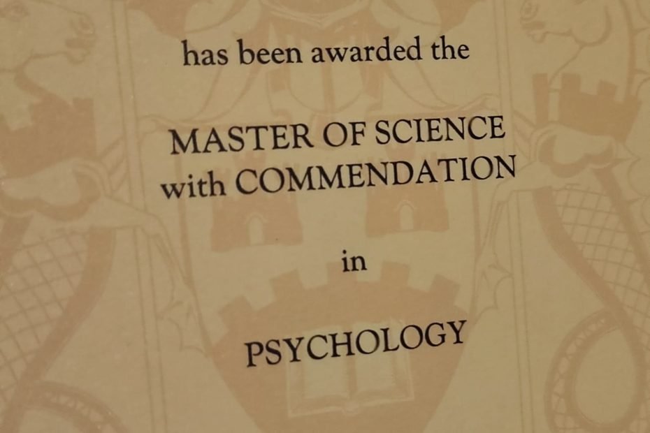 Masters Degree Psychology