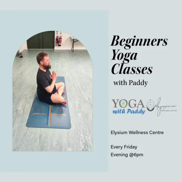 New four-week block of beginners yoga starts this Friday 18th October in @elysiumwellnesscentre 
Book online or send a message to @yogawithpaddy 
#beginnersyoga #yoganewry #yogawithpaddy #elysiumwellnesscentre